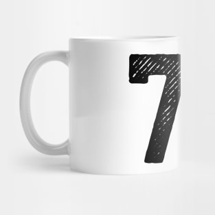 Seventy Seven 77 Mug